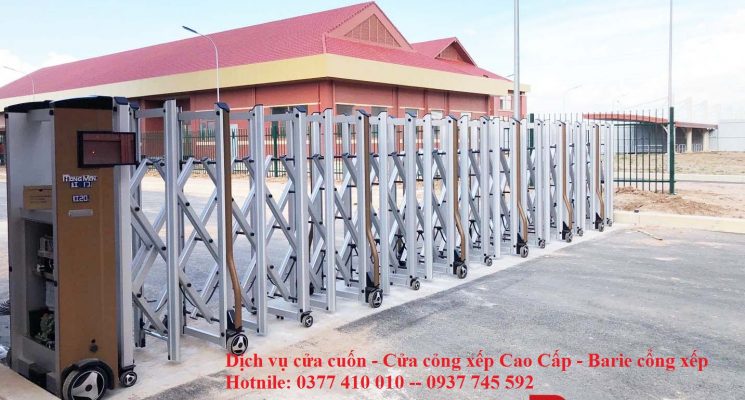 Sửa cửa cổng xếp KCN Kim Huy 
